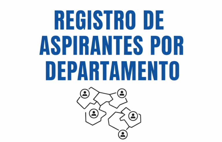 Lee más sobre el artículo REGISTRO DE ASPIRANTES POR DEPARTAMENTO FECHA 17-10-25